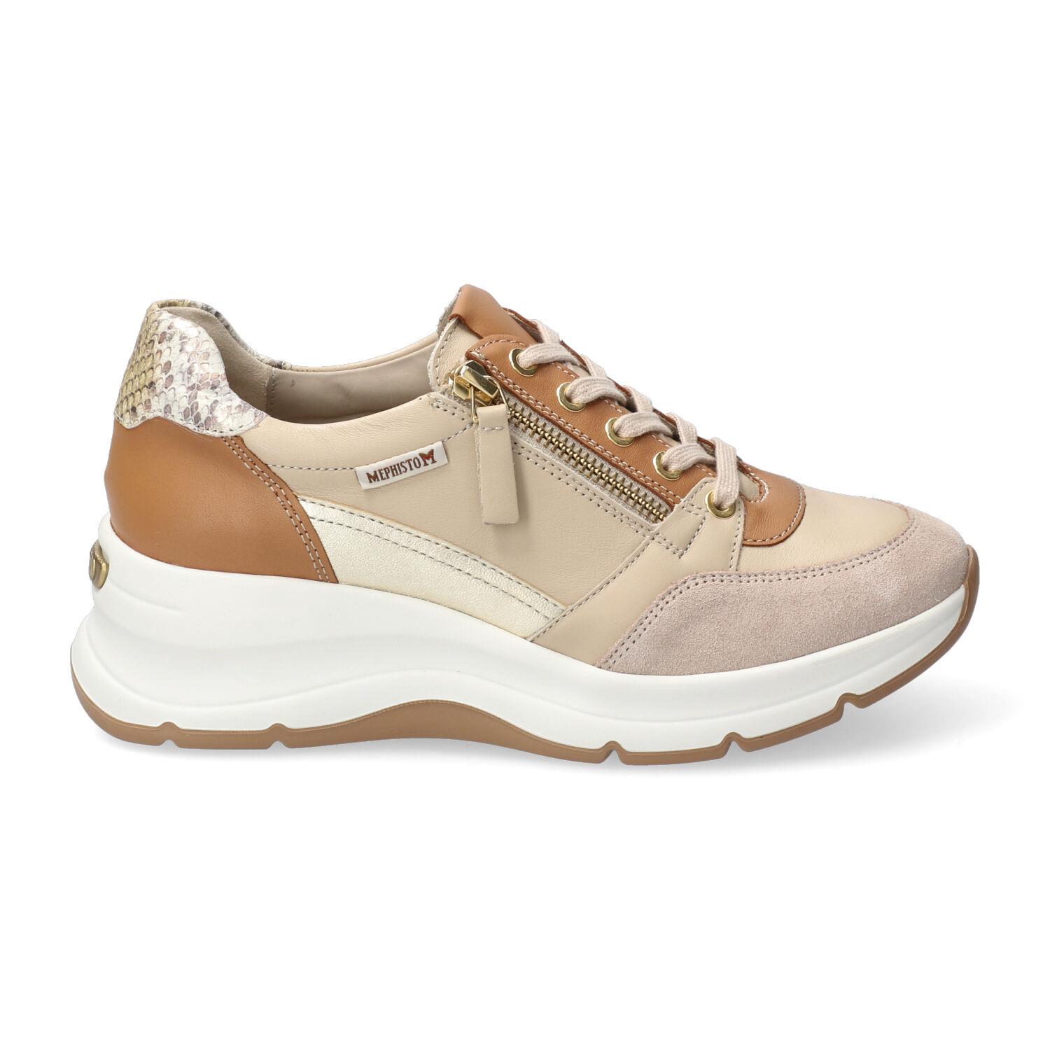 lacets femme modèle Hanouk Sable clair - Mephisto